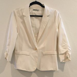 Eliza J white blazer